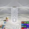 Crystal Night Light Sensor Table Lamp (16 Colors) Užsisakykite Trendai.lt 16