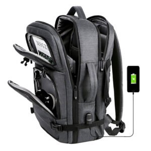 Multifunctional waterproof backpack with USB connection Užsisakykite Trendai.lt 15