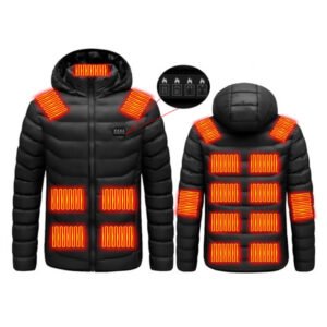 Electrically heated jacket with USB unisex up to 19 zones Užsisakykite Trendai.lt 13