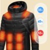 Electrically heated jacket with USB unisex up to 19 zones Užsisakykite Trendai.lt 34