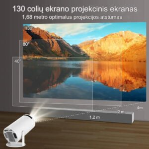 Smart Portable MINI Projector 4k Užsisakykite Trendai.lt 19