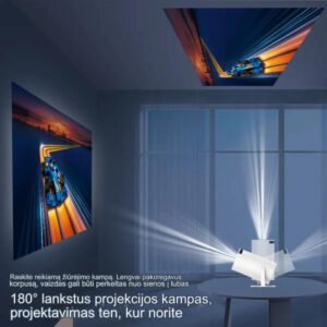 Smart Portable MINI Projector 4k Užsisakykite Trendai.lt 20