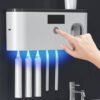 Toothbrush Holder UV Sterilizer With Toothpaste Dispenser Užsisakykite Trendai.lt 30