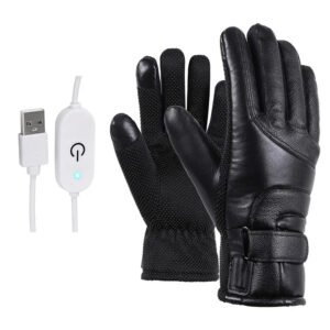 Electric Heated Leather Gloves Užsisakykite Trendai.lt 23