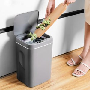 Electric Smart Trash Can with Contactless Sensor 16L Automatic Trash Can Užsisakykite Trendai.lt 19