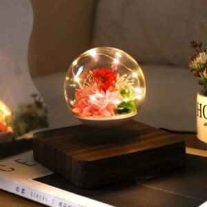 Magnetic Levitating Decoration – Flying Ball With Flower Užsisakykite Trendai.lt 14