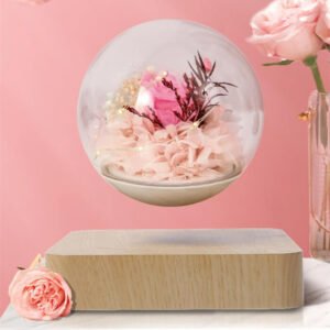 Magnetic Levitating Decoration – Flying Ball With Flower Užsisakykite Trendai.lt 16