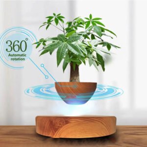 Magnetically Suspended Plant Pot Flying Levitating Vase Užsisakykite Trendai.lt 30