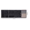 Mini Foldable Wireless Keyboard With Touch Sensitive Surface Užsisakykite Trendai.lt 37