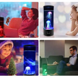 Portable Night LED Table Lamp with Jellyfish Imitation Užsisakykite Trendai.lt 17