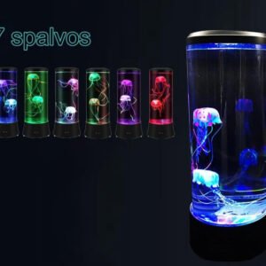 Portable Night LED Table Lamp with Jellyfish Imitation Užsisakykite Trendai.lt 15