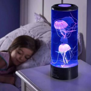 Portable Night LED Table Lamp with Jellyfish Imitation Užsisakykite Trendai.lt 14