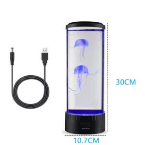 Portable Night LED Table Lamp with Jellyfish Imitation Užsisakykite Trendai.lt 16