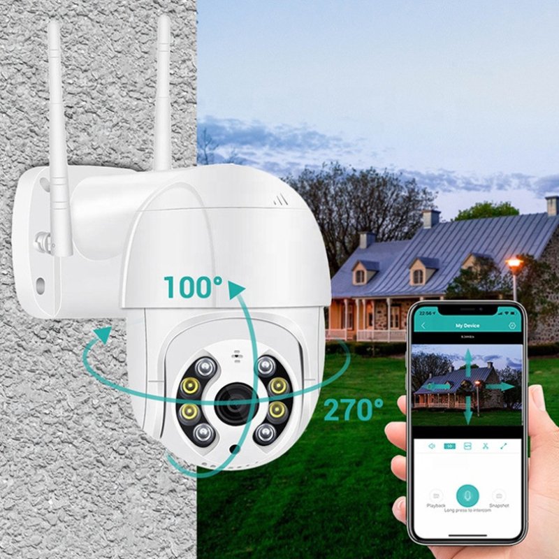 App Controlled Outdoor Security Camera with WIFI Užsisakykite Trendai.lt