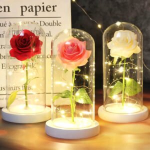 Luminous Rose in Glass Decorative Lamp Užsisakykite Trendai.lt 20