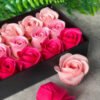 Fragrant soap roses in a luxury box 18 pcs. Užsisakykite Trendai.lt 21