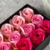 Fragrant soap roses in a luxury box 18 pcs. Užsisakykite Trendai.lt 20