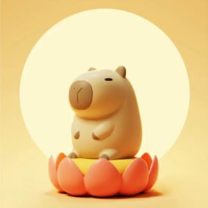 Portable Silicone Lamp for Children Goose, Capybara, Panda Užsisakykite Trendai.lt 23