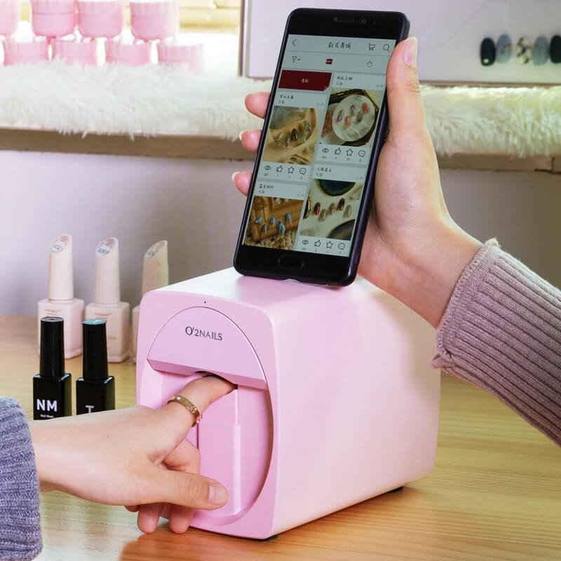 Professional Smart 3D Nail Printer From Your Phone Užsisakykite Trendai.lt
